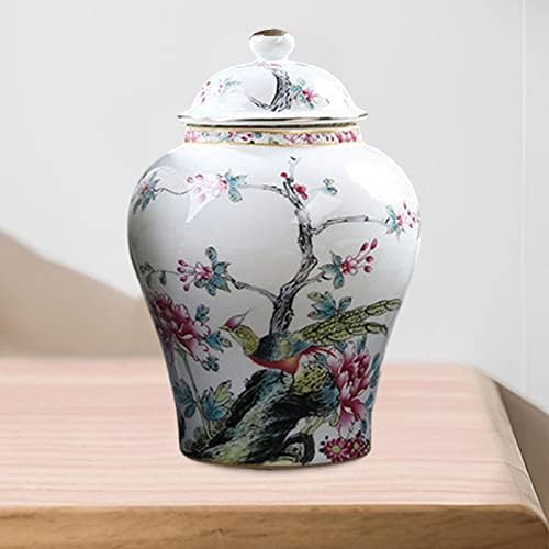 Keramički đumbir JAR kineski porcelan hram JAR Cvjetna vaza za uređenje kućnog ureda, stil a