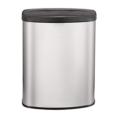 Allmro Male smeće može pametno senzor smeća, nehrđajući čelik kućna kuhinja dnevni boravak kupaonica kantu za