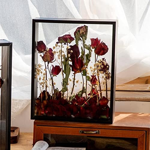 XIYUAN drveni okvir za fotografije sušenog cvijeta stalak za prikaz sušenog cvijeta ukrasni plutajući okvir za