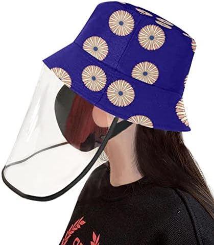 Zaštitni šešir za odrasle sa štitnikom za lice, ribarski šešir protiv sunčeve kape, životinjska crtana