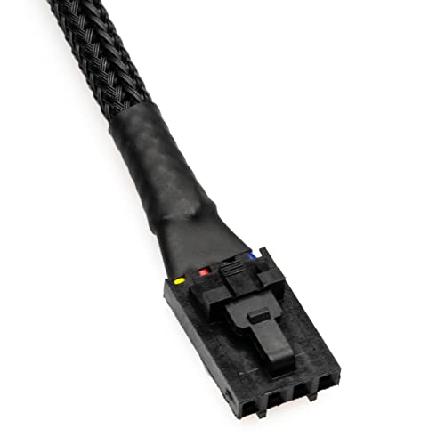 CRJ Latching 4-pinski ženski PWM PC Fan Adapter kabl za Dell matične ploče