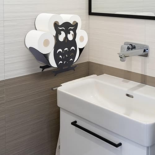 Sumnacon Metal Sow Toaletni papir, Whimsical Free Montirani toalet i zidni toaletni papir Dekorativni