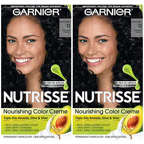 Garnier Boja Kose Nutrisse Hranjiva Krema, 61 Svijetlosmeđa Trajna Boja Za Kosu, 2 Broja