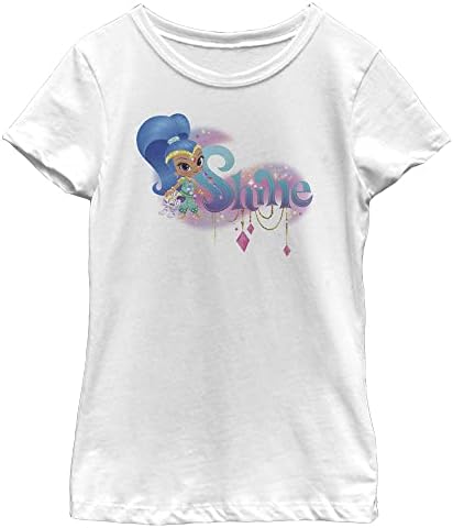 Nickelodeon Shimmer Shine Djevojke Kratki Rukav Tee Shirt