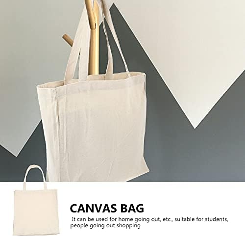 Toyvian Studentski pokloni 4kom velike platnene torbe za višekratnu upotrebu višestruke platnene torbe
