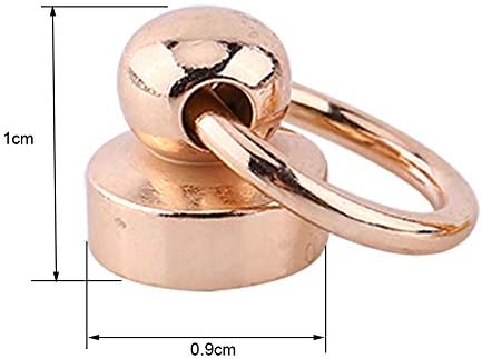 Garosa 10pcs mesing zakovice za zakovice vijčani povratni okrugli prsten od glave kože oblikovač bradavice