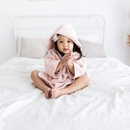 Natemia organski pončo ručnik s kapuljačom-Ultra Meki i upijajući oblak dodirni pamuk pokrivač za djecu
