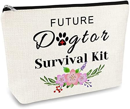 Veterinarski poklon doktor životinja poklon torba za šminkanje pas doktor poklon Vet Tech poklon kozmetička