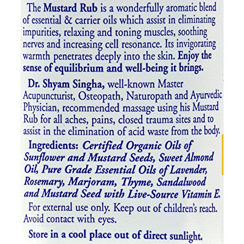 Dr. Singhain senf Rub - 6 oz
