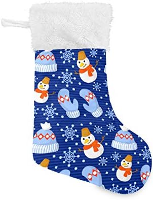 Pimilagu Božićne božićne božićne čarape 1 pakovanje 17.7 , viseći čarape za božićnu ukrasu