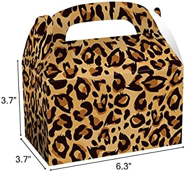 CIEOVO 24 pakovanje safari za životinje Favorit TRGOVAČKE KUTIJE, ZOO životinjski print Party Goodie Candy