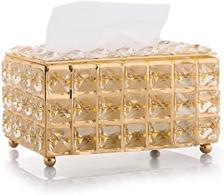 Ylyajy Crystal tkiva kutija Crystal Cube salvent za dispenzer Office ured hotela Cafe Coffee House Bar Diamond Sparkle kutije