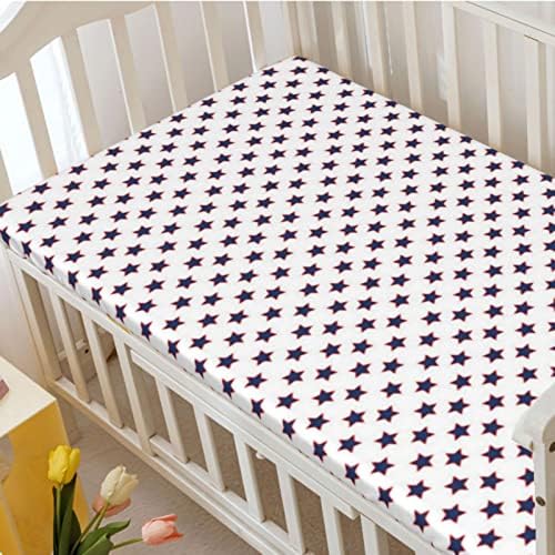 Zvijezde tematski pričvršćeni lim krevetić, standardni madrac sa krevetom ugrađeni list mekani mali toddler