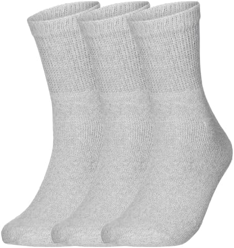Specijalne esencijalnosti 3 para pamučne dijabetičke čarape za gležnjeve - nevezivanje sa ekstra širokim