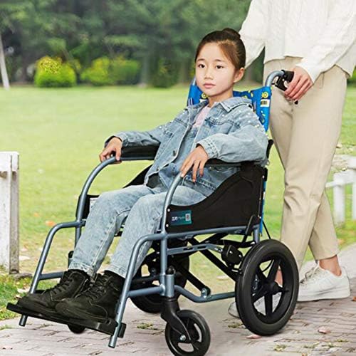 Fqrongsp elegantna Dječija invalidska kolica sa podrškom za noge pokretljivost lagana Aluminijumska