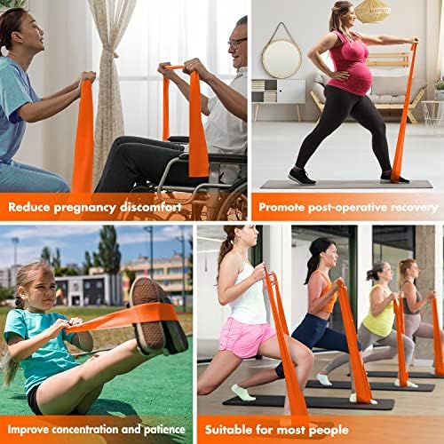 Vpygn vježbanje otpornost, nadograđeni profesionalni laTex rastezljivi za fizikalnu terapiju, vježbu, jogu,