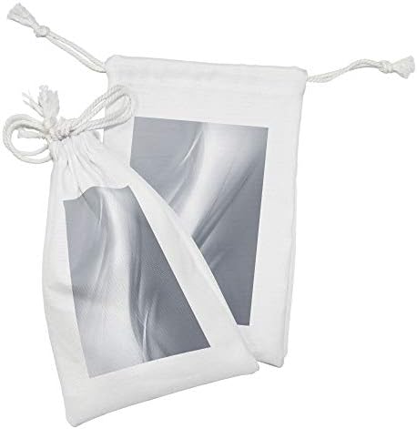 Ampesonne siva torba od 3, meka apstraktna digitalna dizajna za ispis u čistoću nadahnuta konceptni
