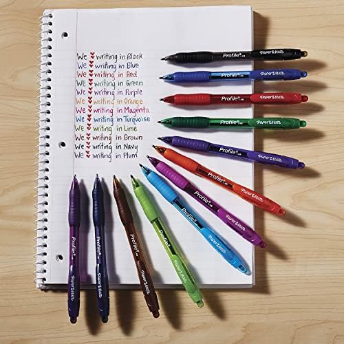 Papir Mate profil Vučastim olovkama, podebljano bod, različite boje, 4 pakovanje
