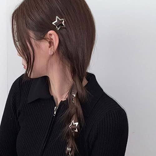 CHBC 50 kom Metal Snap hair Clips Star Hair Barrettes Hair Accessories za žene djevojke