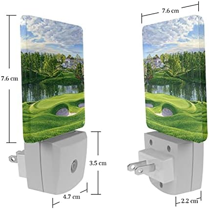 Lorvies golf teren uključite LED noćno svjetlo Auto senzor sumrak do zore dekorativna noć za spavaću sobu, kupatilo,