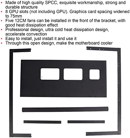Kućište računara, otvorena šasija otvoreni dizajn za MATX za ITX za ATX