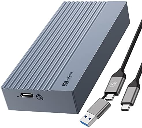 40Gbps M. 2 NVMe SSD Adapter za Kućište, Aluminijum USB 4.0 Type-C do M-ključ 2280 SSD disk eksterni