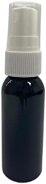 Prirodne farme 24 paketa - 1 oz - crna bostonska boca Boston - bijeli fini atomizer - za esencijalna ulja, parfemi, proizvodi za čišćenje