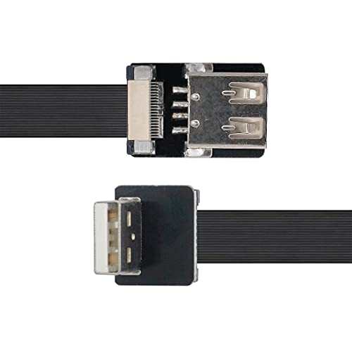 Chenyang CIOP uglovan Flat Slim FPC USB 2.0 Tip-a muški do ženskog produženog kabla za FPV