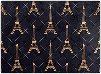 Baxiej Art Eiffel Tower Veliki mekani tepih za djecu Playmat propise za djecu Igraonica Spavaća soba