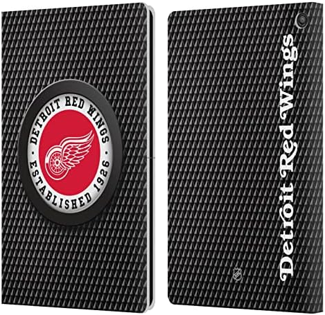 Dizajni za glavu Službeno licencirani NHL puck Textere Detroit Crvena krila Kožna knjiga Novčanica