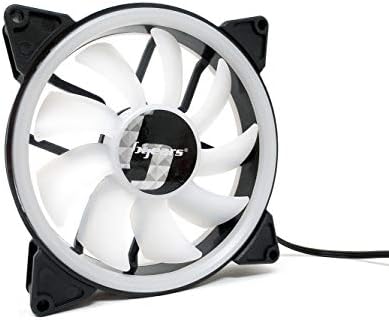 Bgears b-DualRing 120 White Fan sa 30 bijelim LED diodama prednji i zadnji svjetlosni efekat pri ekstremnom