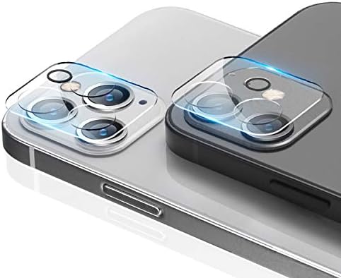 [ 2 Pakovanje] Zuslab zaštita sočiva kamere kompatibilna sa Apple iPhone 12 zaštitnim kaljenim staklom-protiv