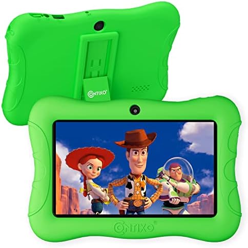 Contixo V9 Dečiji tablet i H1 Dječji slušalice Snimanje, 7-inčni HD, u dobi 3-7, tablet za mališane