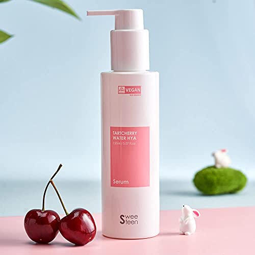 [SWEETEEN] Tart Cherry Water Hya Serum, korejska Njega kože, veganska ljepota, Eve Vegan Certified, ekološki,
