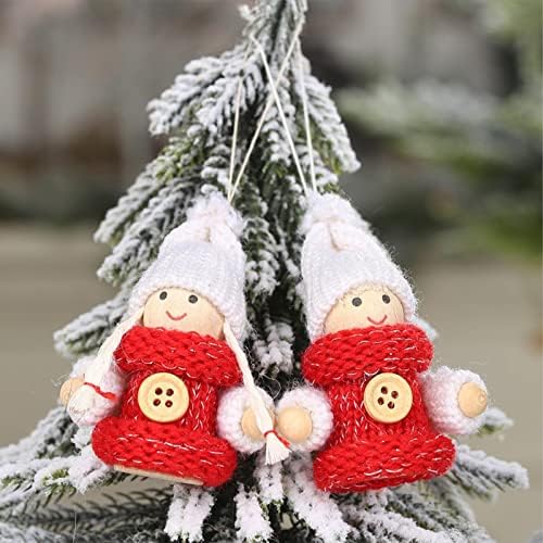 Garland za kamin Mantel božićni božićni gnome ukras bez lica za božićni privjesak za božićne ukrase Xmas Tree