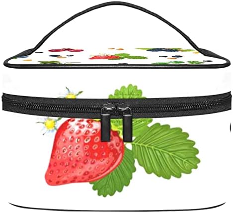 Šareni voćni uzorak šminke torba kozmetička putna torba toaletna torba za šminku za žene