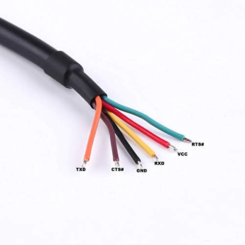 FTDI CHIP USB do 5V TTL UART serijski kabel 6 puta žičani kraj, TTL-232R-5V