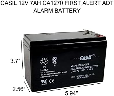 Casil 12V 7Ah CA1270 zapečaćena olovna kiselina baterija za GP1272 F2 GP 1272