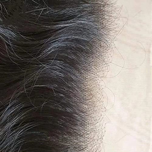 Quinlux perike Ombre smeđe boje kratka kovrčava 13x6 HD prozirna čipka prednja perika za ljudsku kosu prethodno