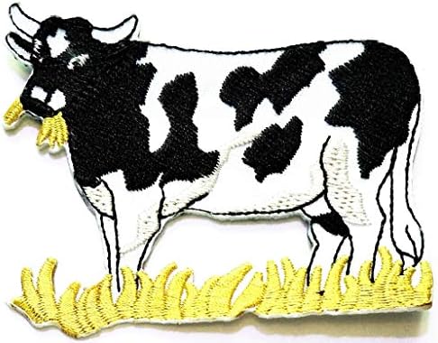 PP Patch Cute Cow Farm naljepnice za životinje crtani uzorak koji se primjenjuje ili šivaju
