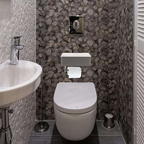 DoItool WC držač papira sa držačem Wipe-a - nehrđajući čelik Wipes Wipes raspršivač-zidni nosač toaleta sa