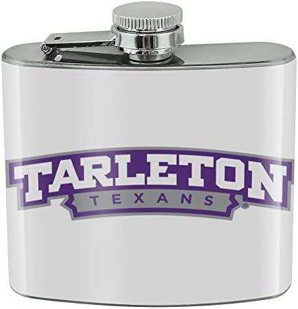 Tarleton State University sekundarni Logo Nerđajući čelik 5oz Hip tikvica za piće