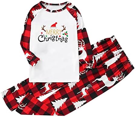 Porodične pidžame za Božićno podudaranje Obiteljske pidžame setovi Božić PJ skidali su božićne pidžame