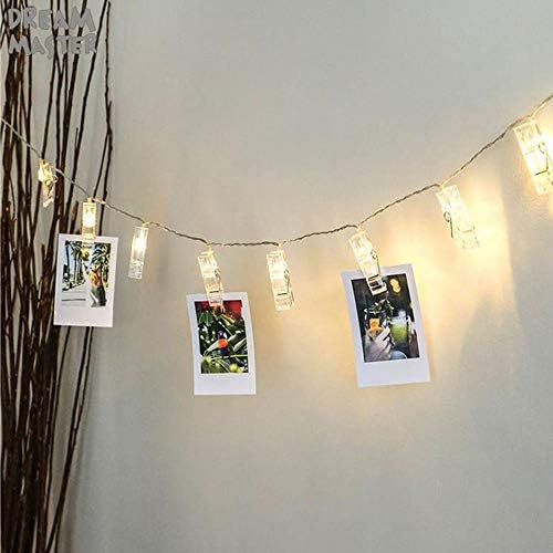 LANDUA LED žičana svjetla kartica držač klipa za fotografije fairy Garland lampa za Božićnu Novu
