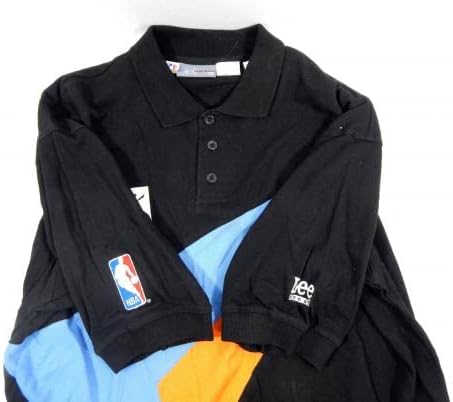 1990-ih Cleveland Cavaliers Team izdati crni koliki polo majicu m dp41833 - College se koristi