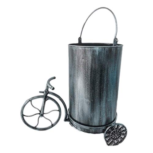Vandorsko smeće može retro metalo smeće može ukras kućna kašika za smeće od kovanog gvožđa i barel bar