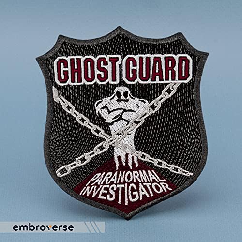 Vezerski patch Ghost Guard - Paranormal Monster Investigator - vezeno željezo na zakrpama - Veličina: