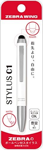 Zebra B-P-ATC1-W Stylus C1 hemijska olovka sa olovkom, bijela, 10 komada