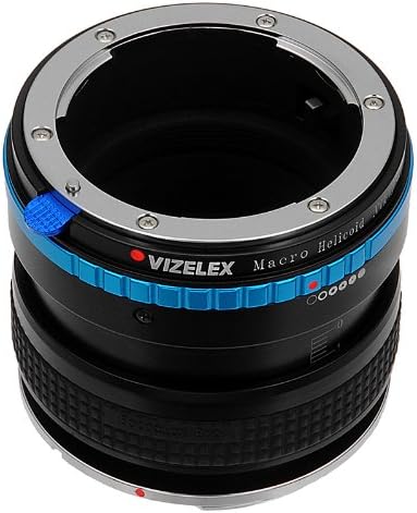Vizelex makro fokusiranje helikoida za Nikon G i DX sočiva u Canon EOS DSLR kaseli za kameru - varijabilno