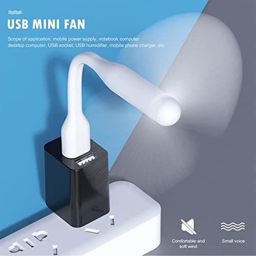 Ručni mini USB ventilator fleksibilan prijenosni uklonjivi džepni džepni džepni ventilatori za napajanje